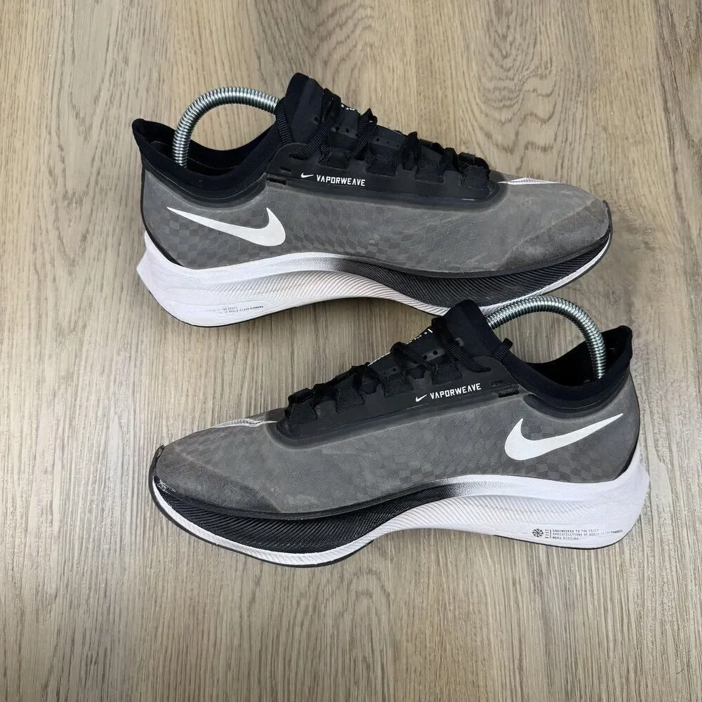 Nike Zoom Fly 3 Shoes Mens Size 8 Black White Vaporweave Running Sneakers